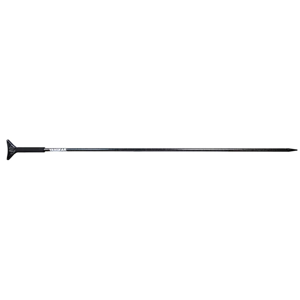 YakGear YakStick 6.5' Black Floating Stake-Out Anchor Stick w/Mudfoot - Image 2