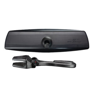 PTM Watersports Mirror/Bracket Kit w/VR-140 PRO Mirror & CFR-200 (Black)