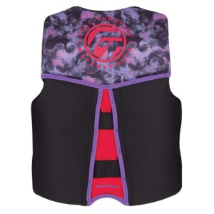 Alternative view of Full Throttle Youth Rapid-Dry Flex-Back Life Jacket - Pink/Black